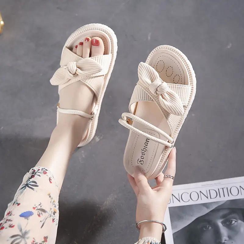 Fashion Round Toe Tip Woman Shoes Vintage Comfortable and Elegant Open Toe Sandal The Best Low Price Designer Original Sandals for Women