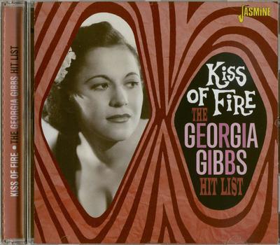 CD GEORGIA GIBBS - Kuss des Feuers: The Georgia Gibbs Hit JASMCD2616 Jasmine Records 2015 UK Jazz Gebraucht