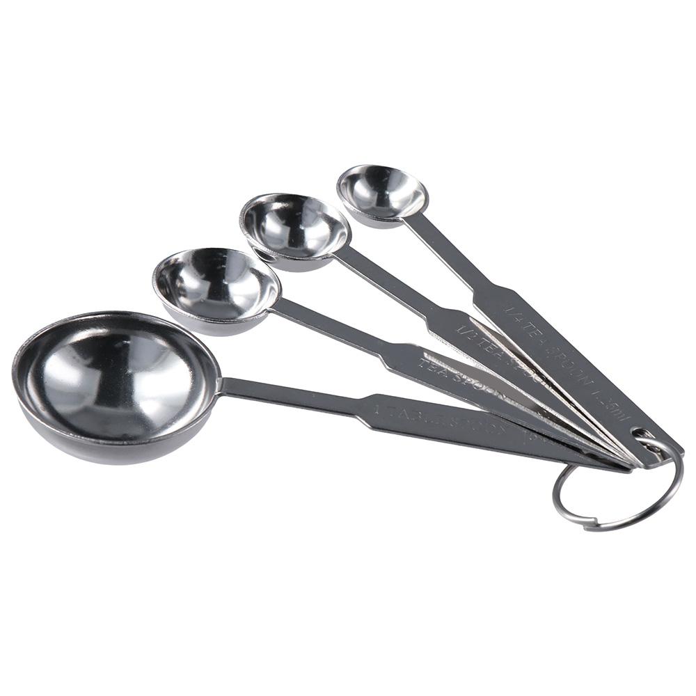 4pcs Comfortable Grip Measuring Spoon Set Measuring Coffee Scoop Flour Measuring Spoon  Kitchen