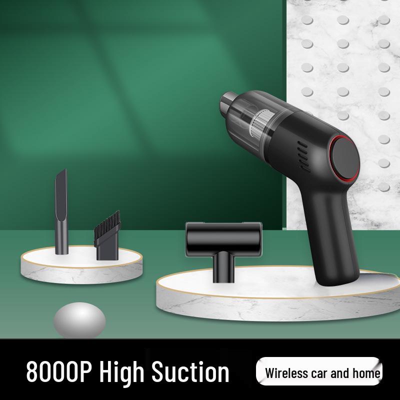 

Высокомощный ручной беспроводной автомобильный пылесос с бесщеточным двигателем, сильное всасывание для шерсти домашних животных и окон 8000Pa