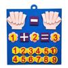 Kids Montessori Toys Felt Finger Numbers Math Toy Children Counting Early Learning Educational Toys Toddlers Intelligence Game