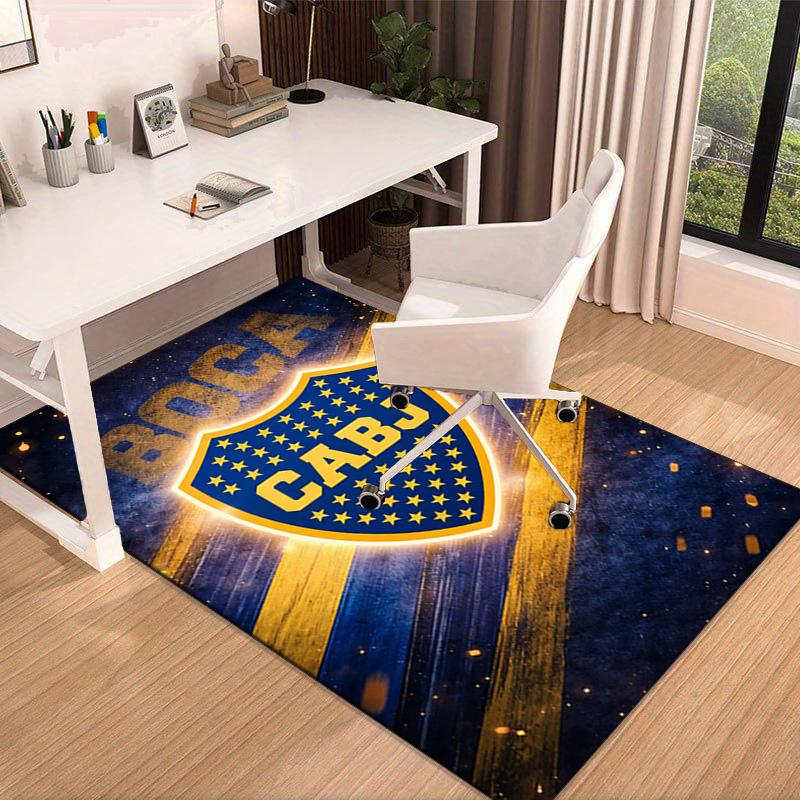 Boca Juniors Crest  Area Rug for Office, Chair Rug, Decorative Carpet Livingroom Mat, Large Size Fan Gifts Christmas Gifts