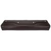 Flute Carrying Bag Hand Synthetic Leather Wind Instrument Storage Case with Shoulder StrapBrown