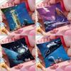 Vincent Di Fate Cushion Cover Anti-dustmite Pillowcase Invisible Zipper Silky Short Plush Sofa Cushion Cover