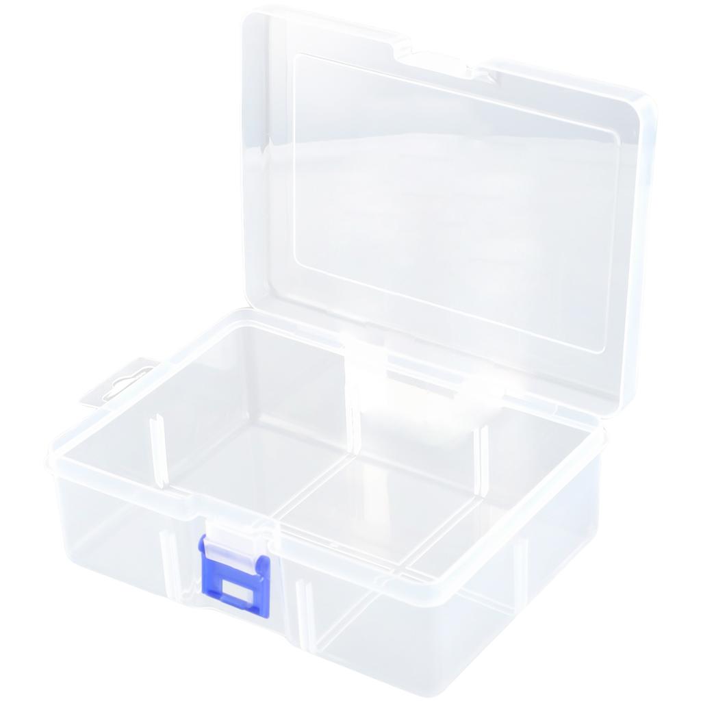 Container Storage Box Storage box Supply Transparent 16.5cm*12cm*5.8cm 1pc Accessories Case Earrings Necklaces