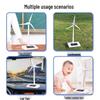 Solar-Powered Windmill Toy: Rotating Model for Kids' Science and Technology Experiments