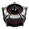 Motorcycle Air Filter Contrast Cut Turbine Air Cleaner Intake Filter For Harley Sportster XL883 1200 1991-2022 Filtre a Air Moto