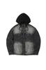 ALL ABOUT NEW Denim Siwa Washed Detachable Hooded Rider Jacket D-Gray Ana3Uj06Adg