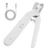 Pet Nail Clippers, Quiet LED Pet Nail Grinder, Rechargeable Pet Nail Grooming Tool for Large Medium Small Dogs Cats Puppies