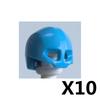US Soviet British Soldier Figures Helmet M1ssh40 M3 Beret Military Accessories Building Blocks Toys For Children J004