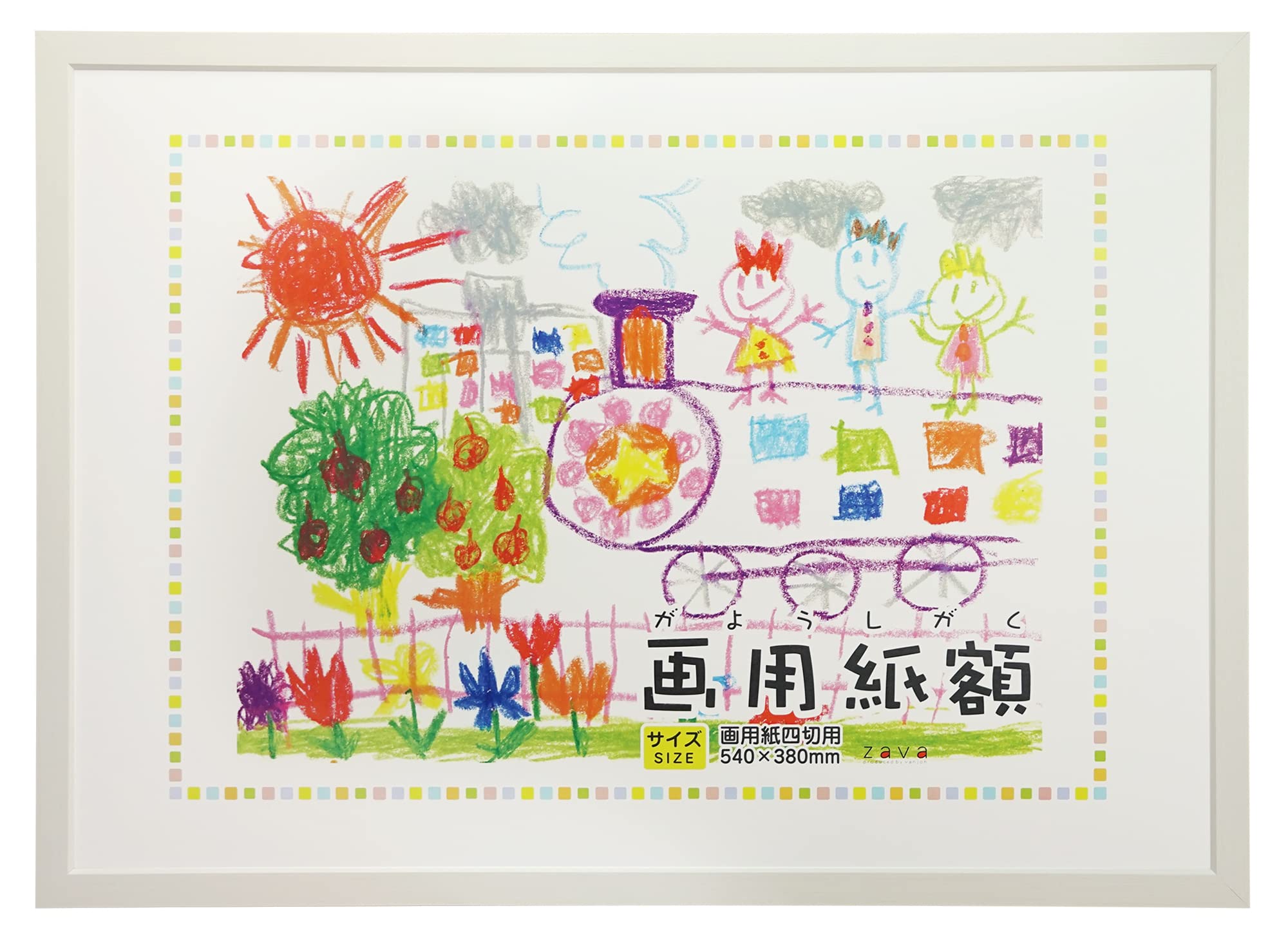 

VANJOH Picture Drawing Paper only Frame, Frame, 4-cut, White, 106534, Wall-mounted белый