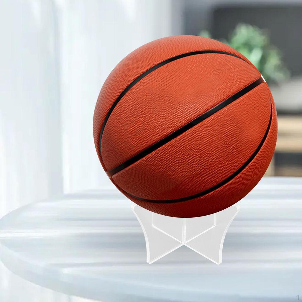 Acrylball-Ausstellungsständer Starkes Sammlerregal Aufbewahrung für Sportbälle Signiert Arbeitsplatte