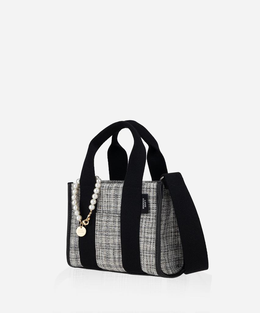 Lovecharm [Tweed Canvas Bag_Mini] Tweed Canvas Bag_Mini