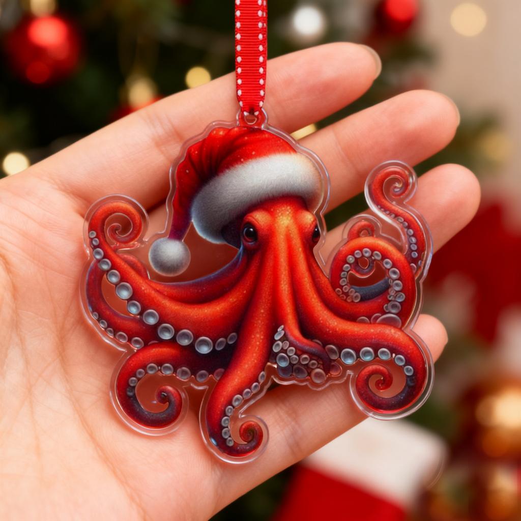 2D Weihnachtsanhänger sind die idealen festlichen dekorativen Anhänger und Geschenke für Tierliebhaber