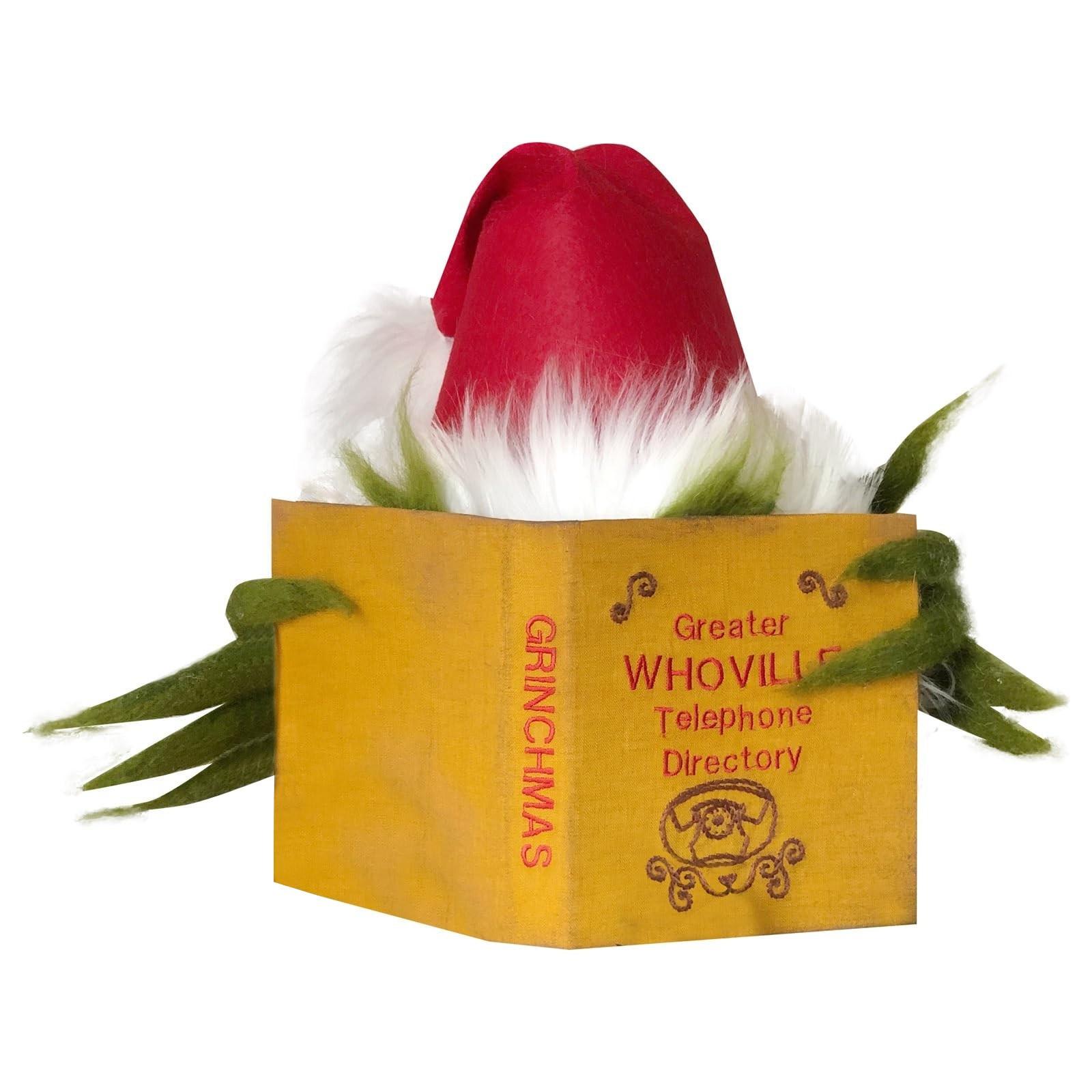 Christmas Tree Topper Checkered Funny Plush Doll Inspired Decoration Christmas Tree Decoration  Funny Tree Topper Steals Christmas Furry Tree Topper One Size
