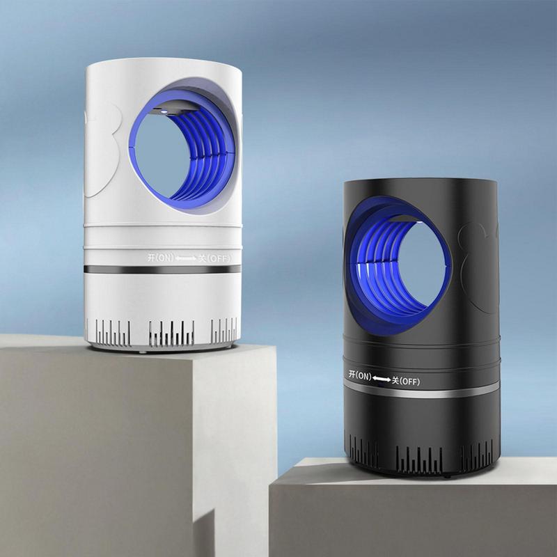 UV-Licht Fliegenfalle Inhalation USB-wiederaufladbar Innen Fliegenvernichter Lampe Elektrischer Fliegenzapper mit UV-Licht Stumm Mückenabwehr