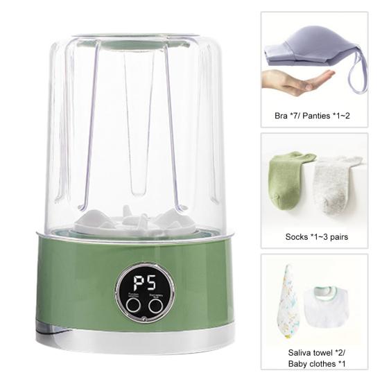 Mini-Waschmaschine Tragbare Kleiderwaschmaschine für Unterwäsche Socken Schnellreinigungs-Waschmaschine für Apartment Wohnheim Hotel Reisen Camping