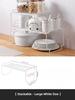 Concise Style Kitchen Scalable Organizer Storage Rack Holder Durable Tiered Rack Space Saving Kitchen Supplies Storage Rack