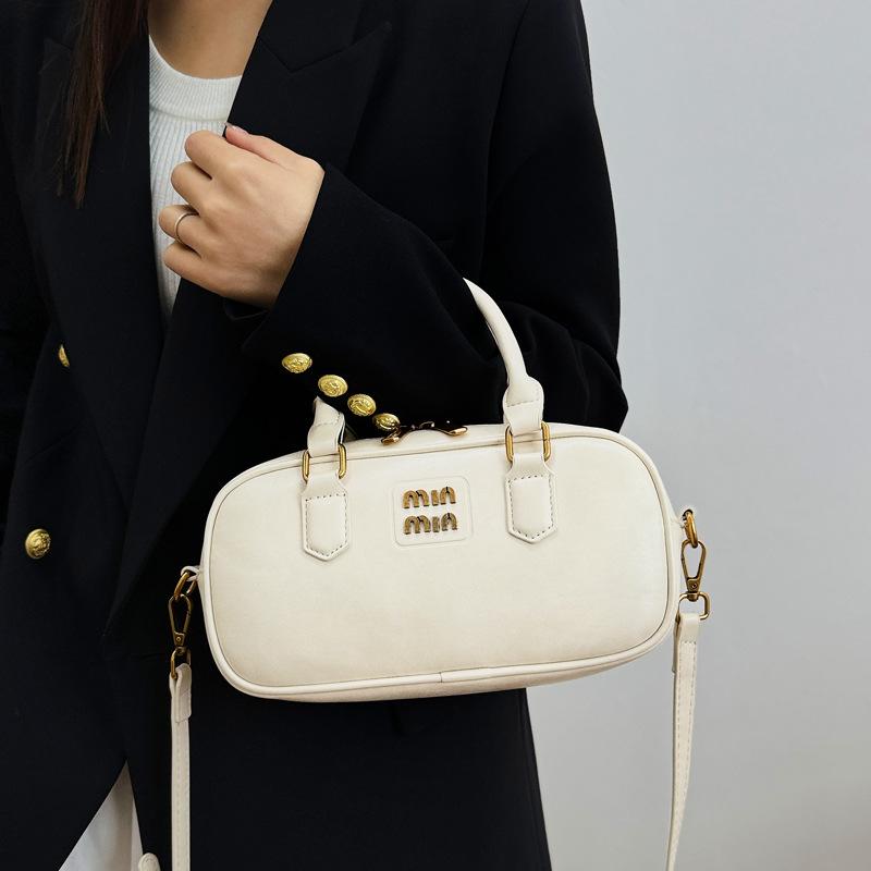 Nischendesign Alphabet Handtasche Damentasche neu einfach retro Umhängetasche große Kapazität lässige Messenger Bag