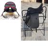 Leather Dressage Double Flap Saddle with Changeable Gullets – Elegant Cantle Design