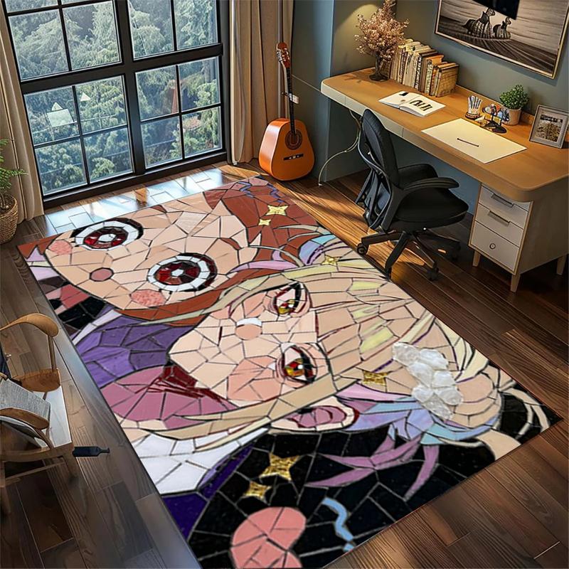 My Hero Academia Floor Mat Non Slip Washable Large Area Rug Bedroom Gamer Room Decor