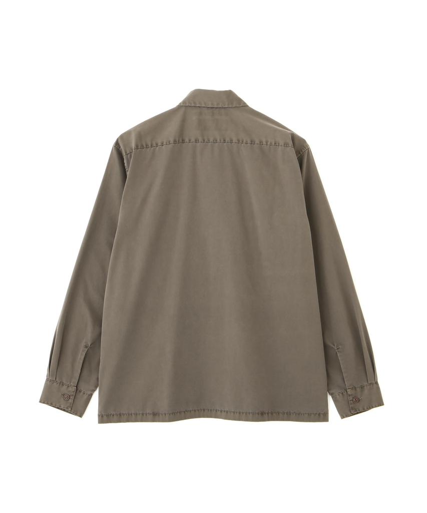 FADED ONE POINT WORK [AVIREX] WEB-EX SHIRT, Men's, 2XL, 050, Brown, 783-5120009