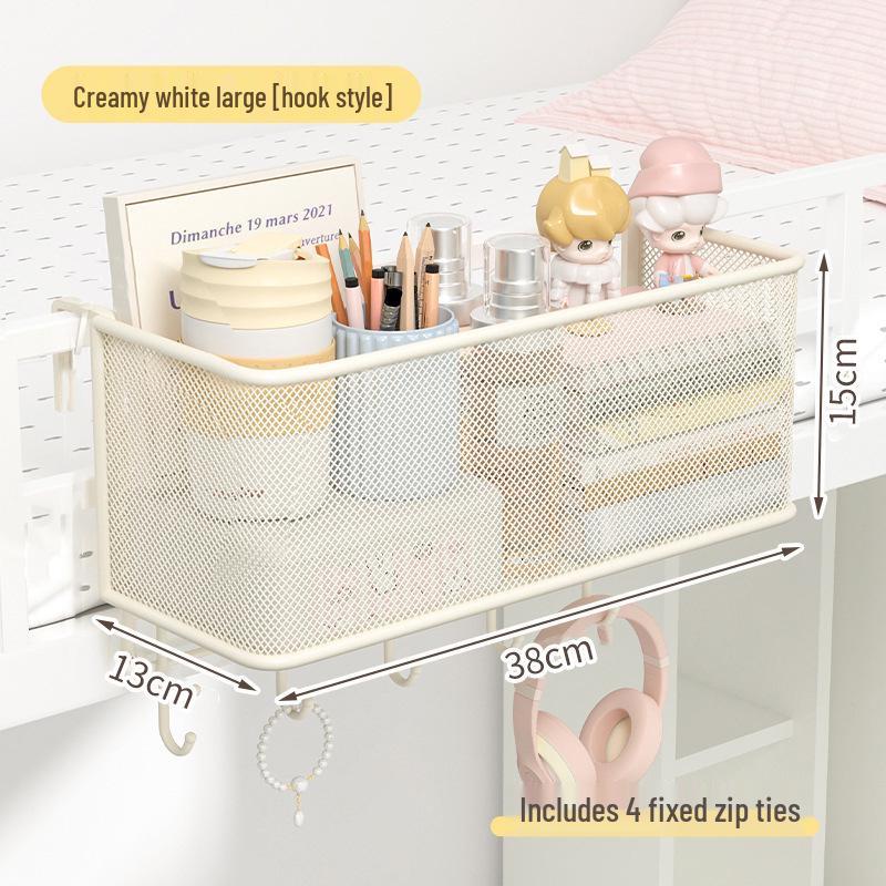 Student Bedside Hanging Storage Basket for Dorms
