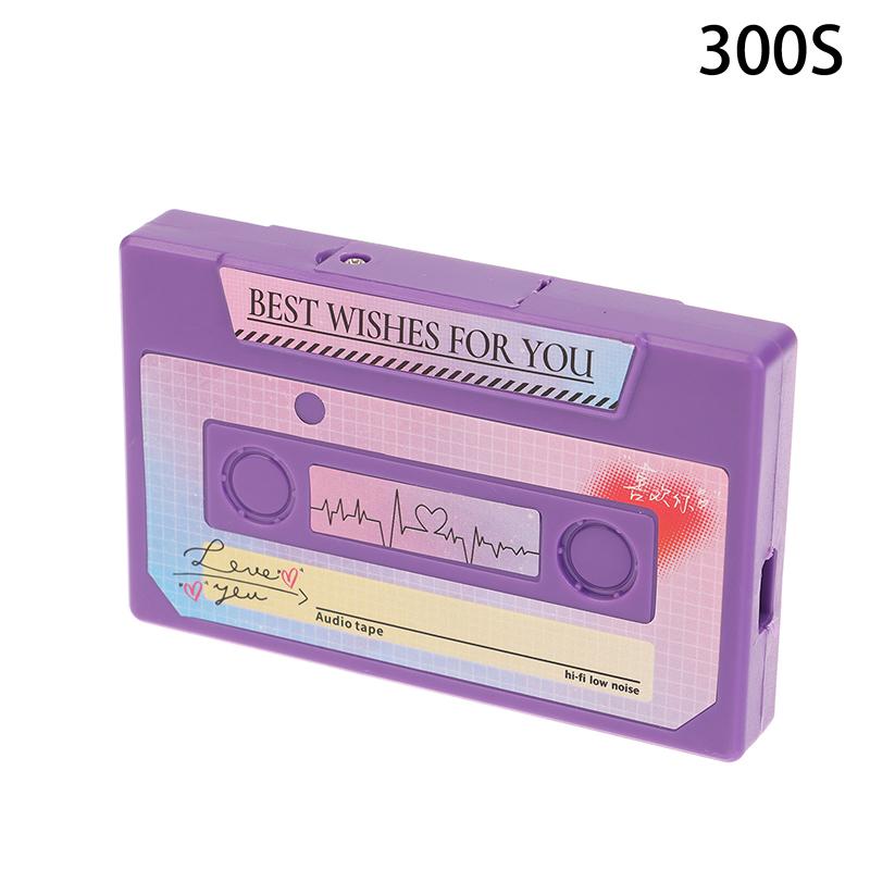 Usb Rechargeable Voice Recording Cassette Tape 60/300 Seconds Voice Recorder Greeting Card