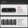 SAST VD-202/K5*4 8-inch Wall-Mounted Conference & KTV Audio System CN Plug (adapter Included)