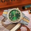 Popular watches, European and American men's personalized hip-hop feng shui ghost Roman diamond-encrusted quartz watch men