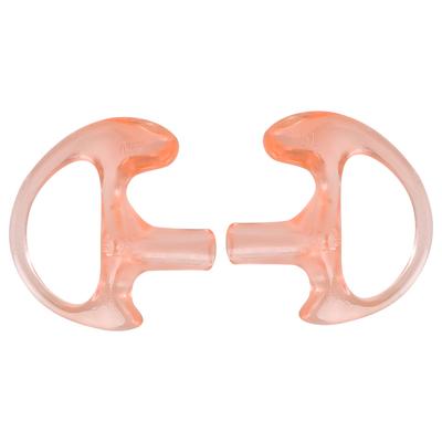 Pink Silicone Replacement Ear Insert Two Way Radio Ear Mold for Most Coil Tube Audio Kits
