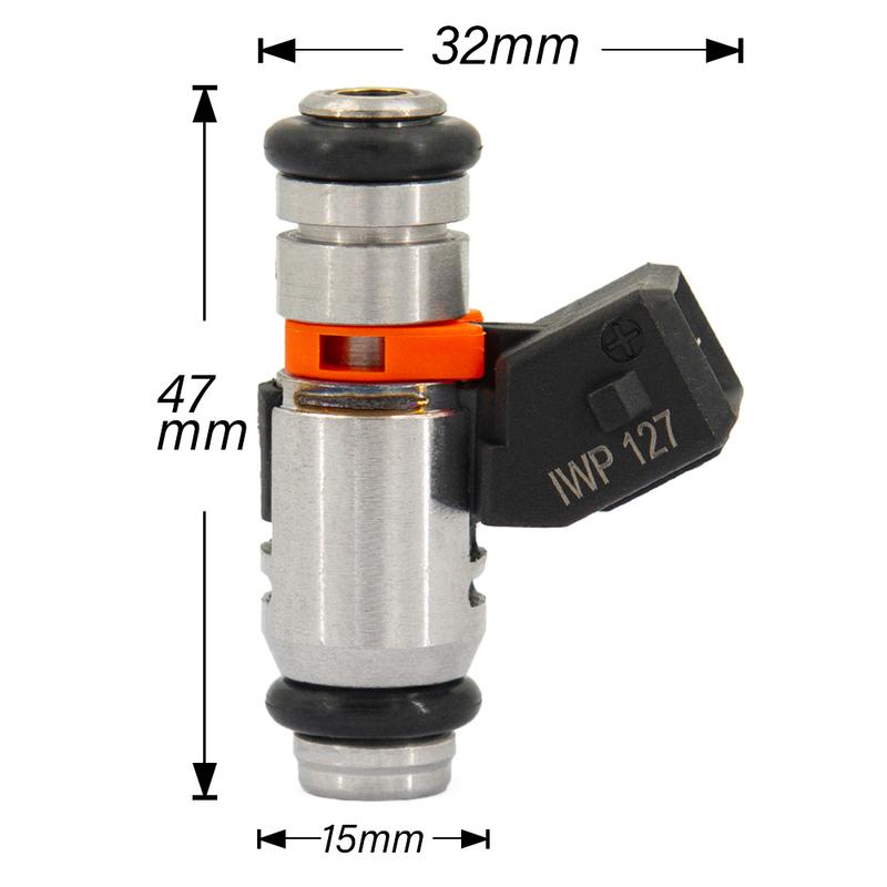 IWP127 Fuel Injectors For Ford Fiesta / Ecosport Flex 1.0 Supercharger 1.6 Zetec Rocam 8V /Ka IWP 127