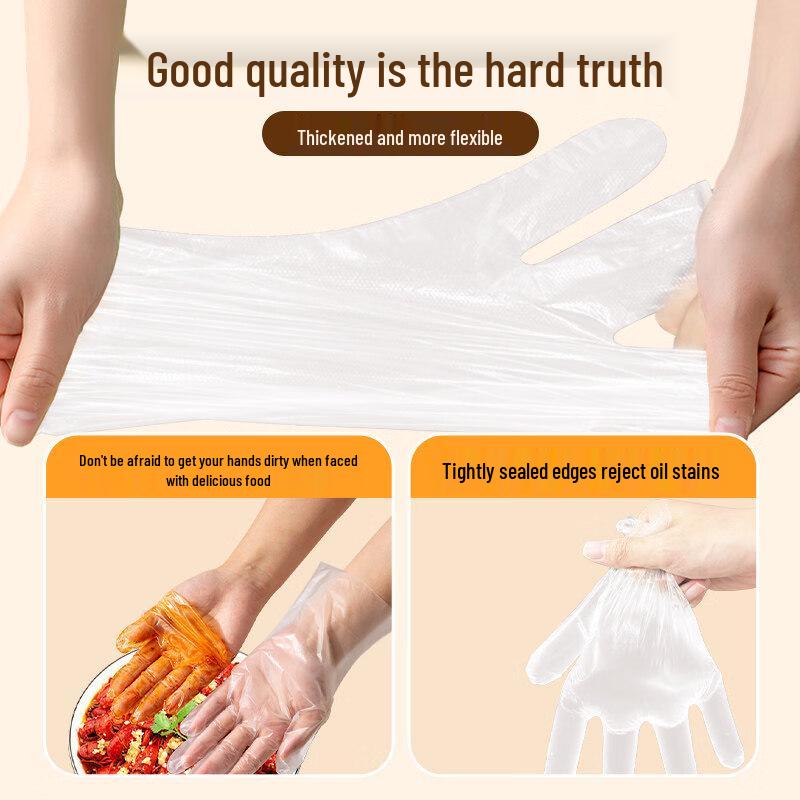 ZISIZ Disposable Food Grade TPE Gloves
