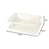 Pearl Metal Dish Drainer Basket Rack, Made in Japan, White, Kitchen Mate HB-6353