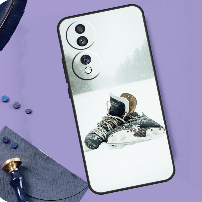 Ice Hockey Case For Honor X8b X9b X9a X8a X7a X6a X7 X8 X9 Cover For Honor Magic 6 5 Pro 50 70 90 Lite
