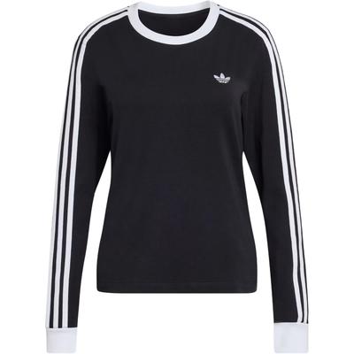 Originals 3 Stripes Firebird Adicolor Series Knitted Crew Neck Slim Fit Long Sleeve T-Shirt Women Tops KD7964