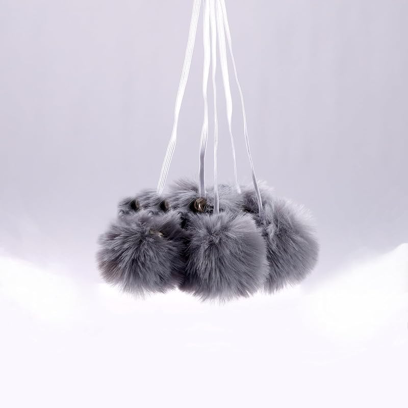 SHENGOCASE 10-Pack Cat Dangling Toy with Bell, Cat Scratching Post Tree Tower Replacement Ball Toy Add Ons