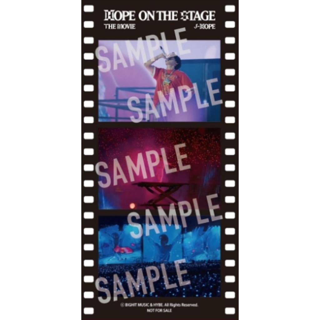 BTS j-hope Turné 'HOPE ON THE STAGE' FILMEN JAPAN Förmåner FOTOKORT DEKAL FILM OFFICIELL