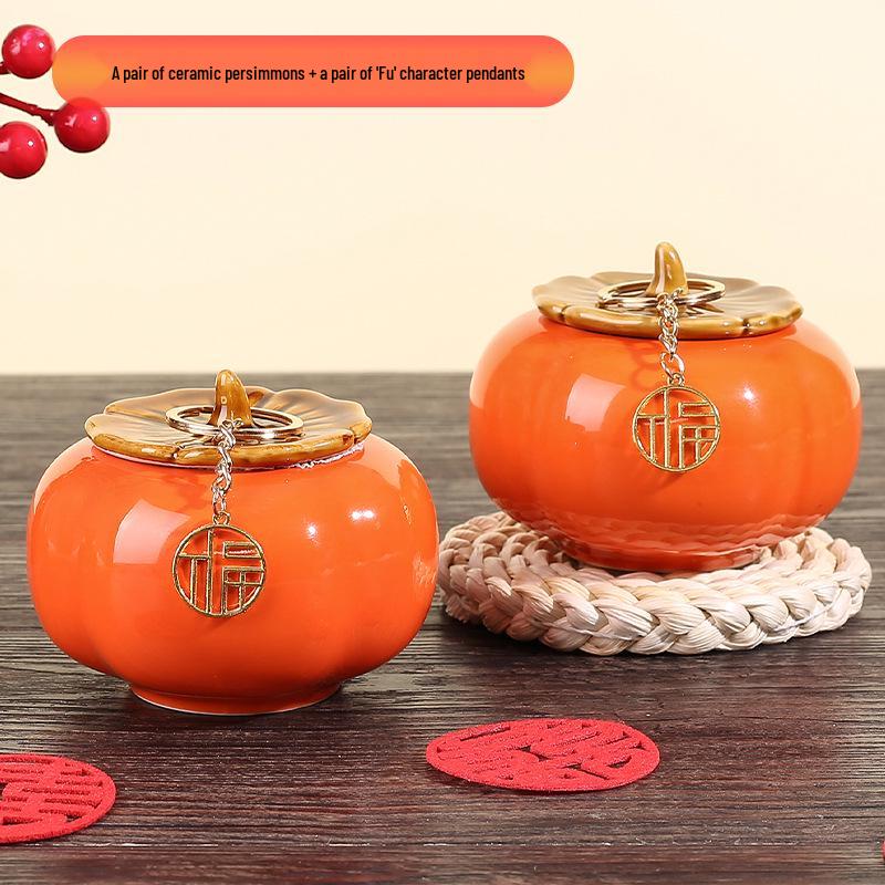 Joyful Housewarming Blessing Bucket: New Home Decor Figurines & Ornaments