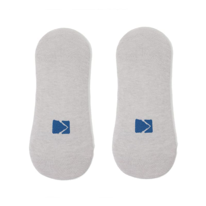KODAK Apparel Lettering No-Show Socks GREY