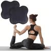 2 Pieces Pilates Exercise Non-Slip Yoga Knee Pad - Pilates Workout Durable Portable Thick Cushion Supports Knee Joint Protection