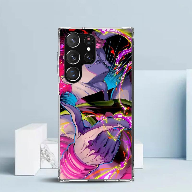 Huner X-Hunters Hisoka Phone Case For Samsung Galaxy S24 S25 Edge S26 Ultra S22 S23 Plus S21 + S20 FE Soft TPU Back Cover Galaxy