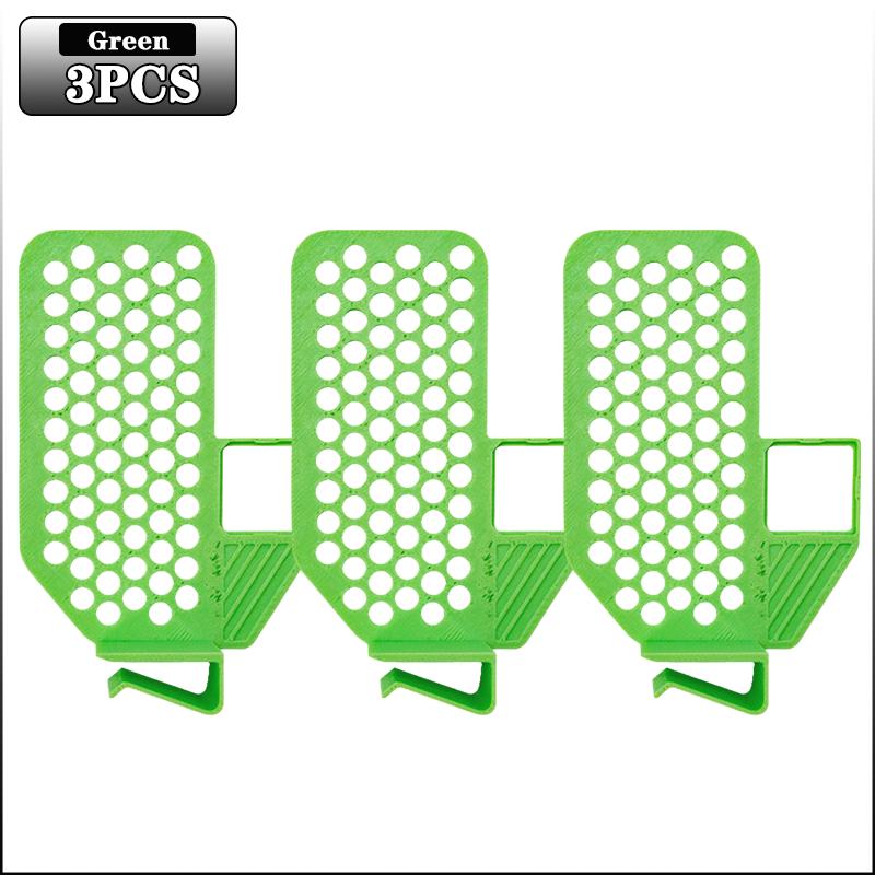 1-10PCS Adjustable Fridge Shelf Dividers Plastic Partition Board Clip Organizer for Refrigerator Door Storage Kitchen Home Use