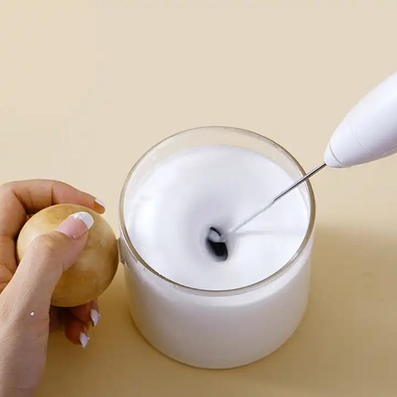 Frusta elettrica 3 in 1 Frusta elettrica per uso domestico a 3 velocità regolabile Mini miscelatore portatile per schiuma