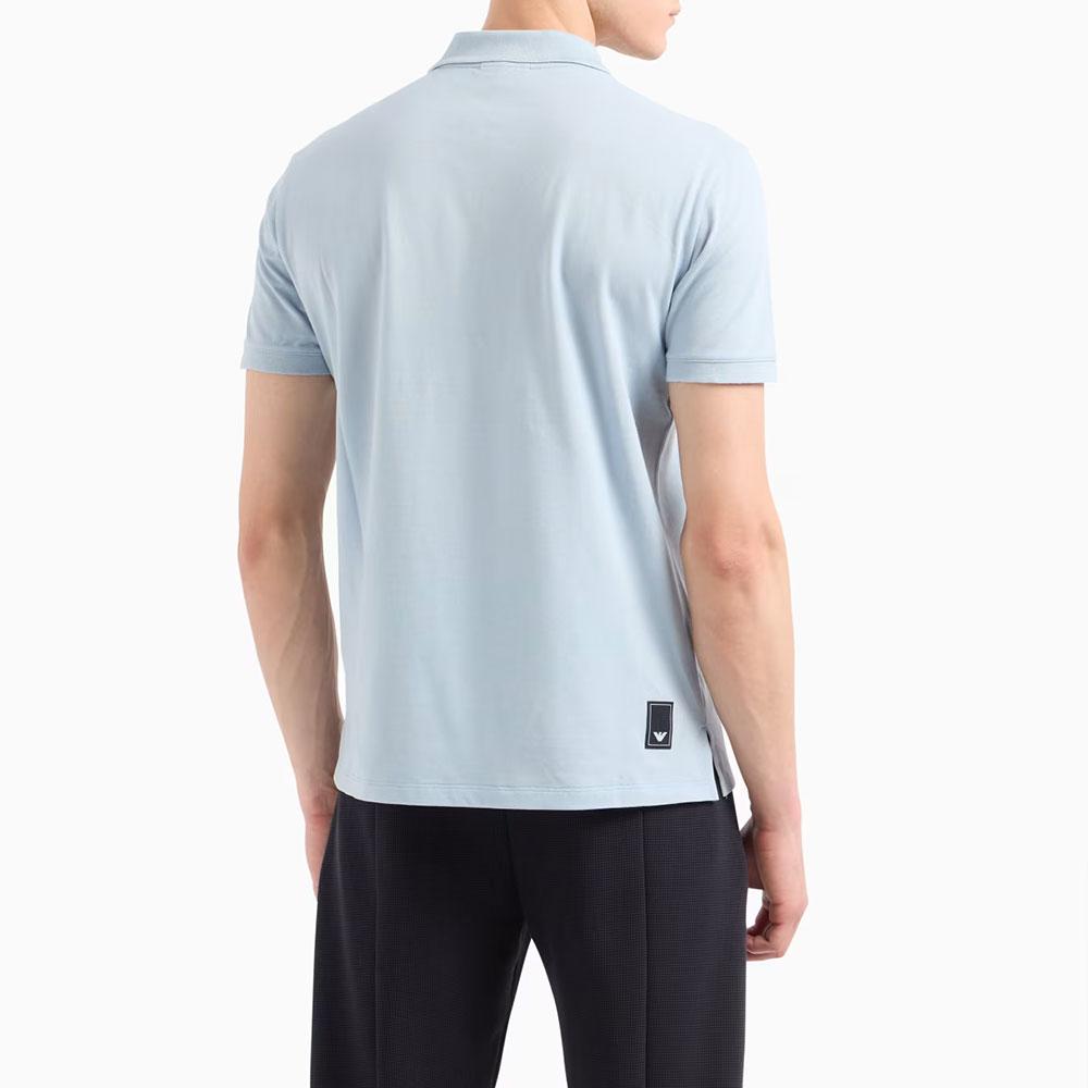 EMPORIO ARMANI Travel Essentials Piqué Polo Shirt EM001146-AF13742-U9275