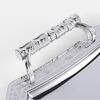 Stainless Steel Storage Tray with Handle Delicate Restaurant Cafe Shop Bar Decor