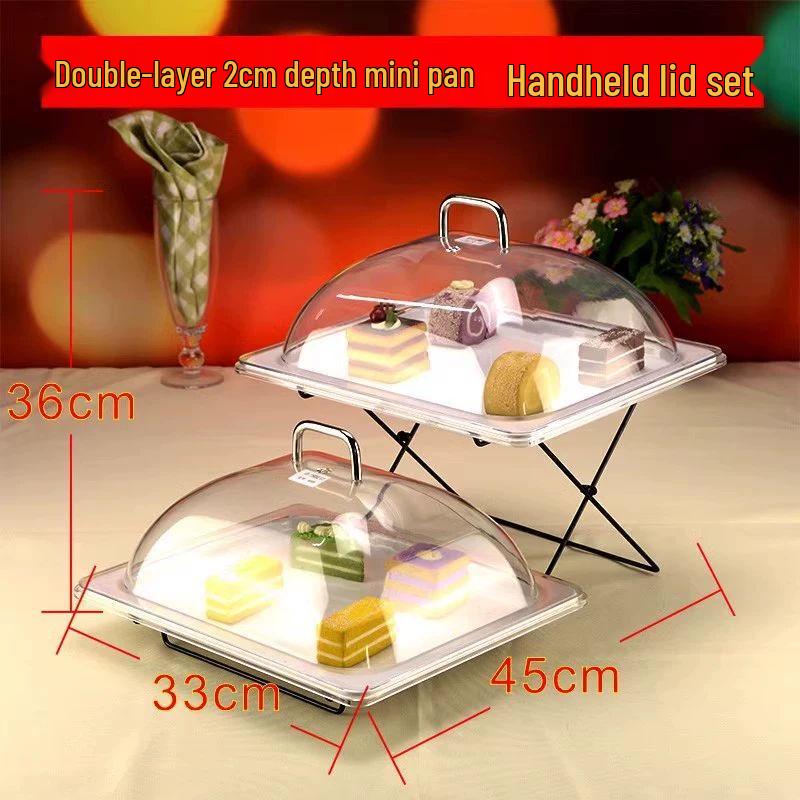 European Style Melamine Food Display Tray