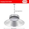 100W/150W/200W/250W/300W Waterproof Pendant Lamp Factory Lamp Industrial Mining Light Led Finned Energy-saving High Brightness Warehouse Lighting