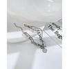 European & American Ins Double Layer Heart Titanium Steel Bracelet - Women's Hip Hop Versatile Heart-Shaped Jewelry