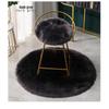 Nordic Plush Round Rug for Bedroom, Chair, and Vanity